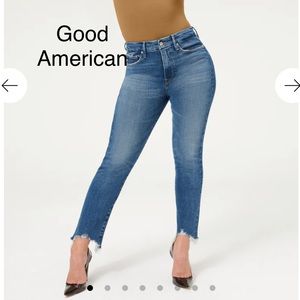 Good American - Good Legs - Cigarette blue Jeans- Size 10